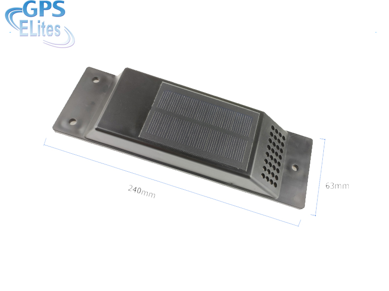 Container GNSS tracker with Solar powering